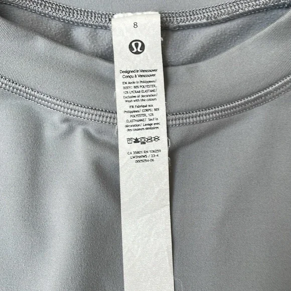 Lululemon It’s Rulu Classic Fit Crew Fleece Sz 8 EUC - Picture 4 of 9